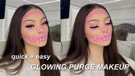 purge makeup|purge makeup and outfit.